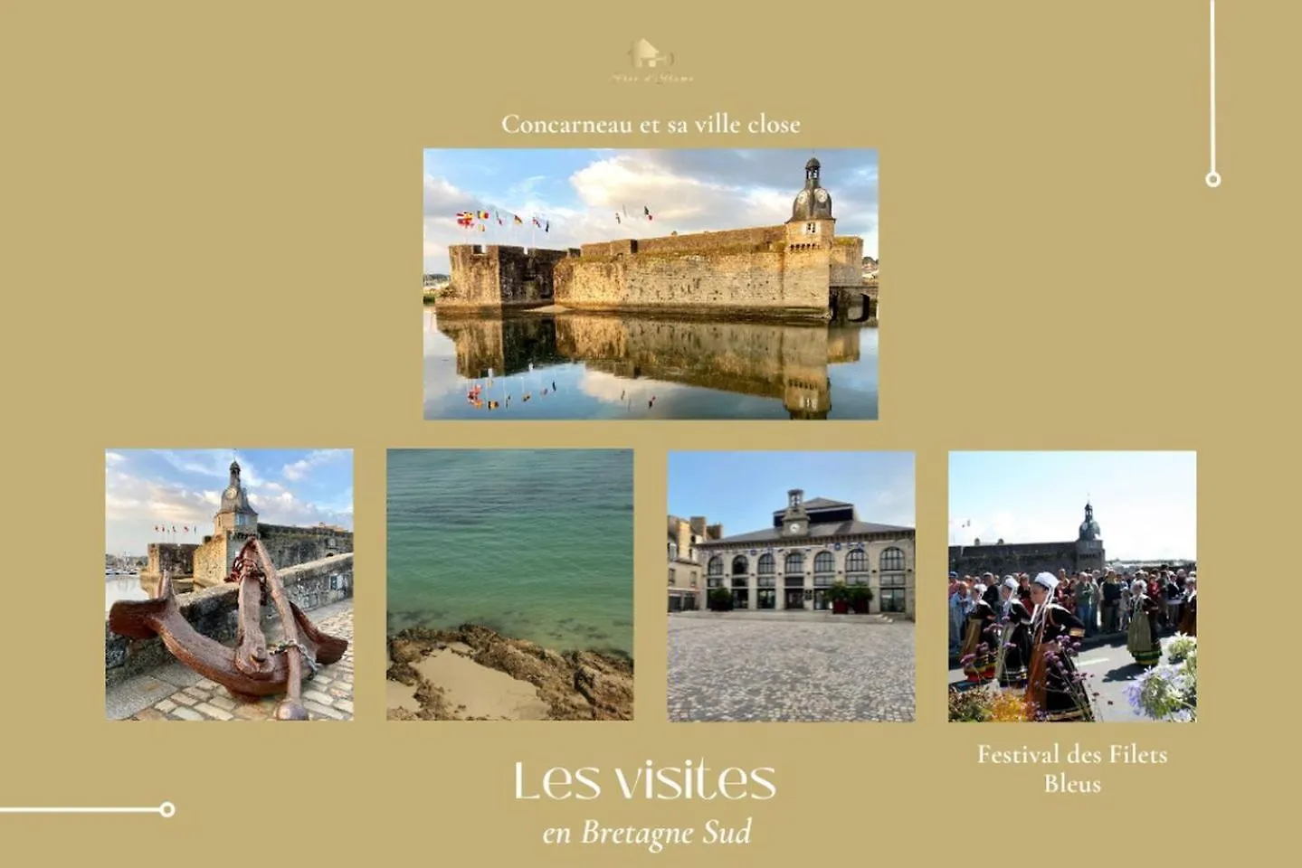 Sublime Villa 5 Etoiles Konk-Kerne 8 Personnes, 100M De La Mer A Concarneau Finistere Sud Bretagne